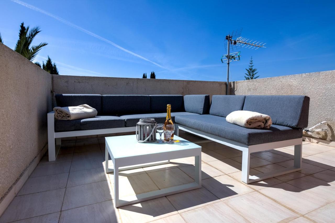 Antonia'S Palace Rooftop Jacuzzi Stunning View Пафос Екстериор снимка